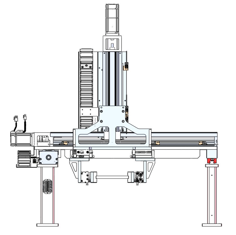 龙门架式三轴翻转搬运