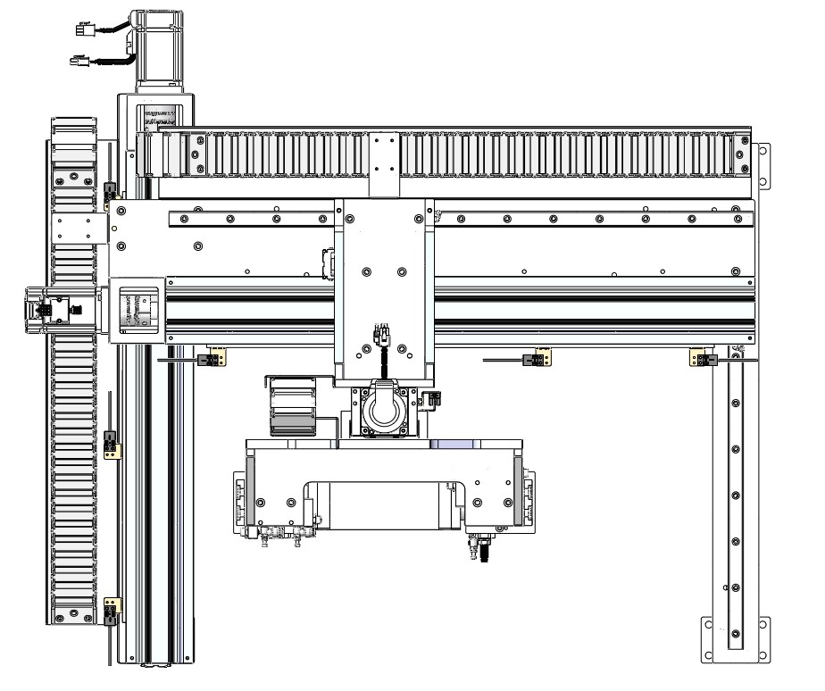 龙门架式三轴翻转搬运