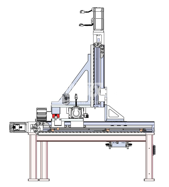 龙门架式三轴翻转搬运