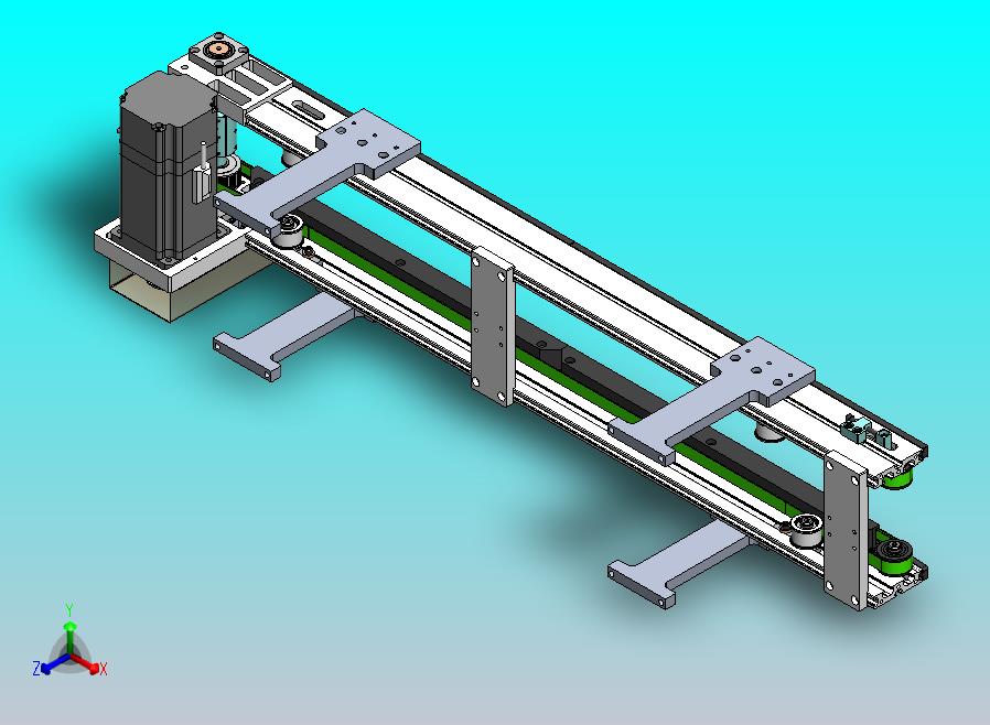 双同步带流水线