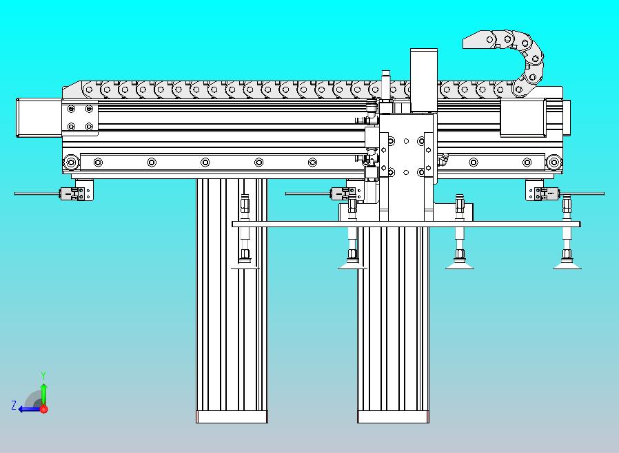 长距离取料模组