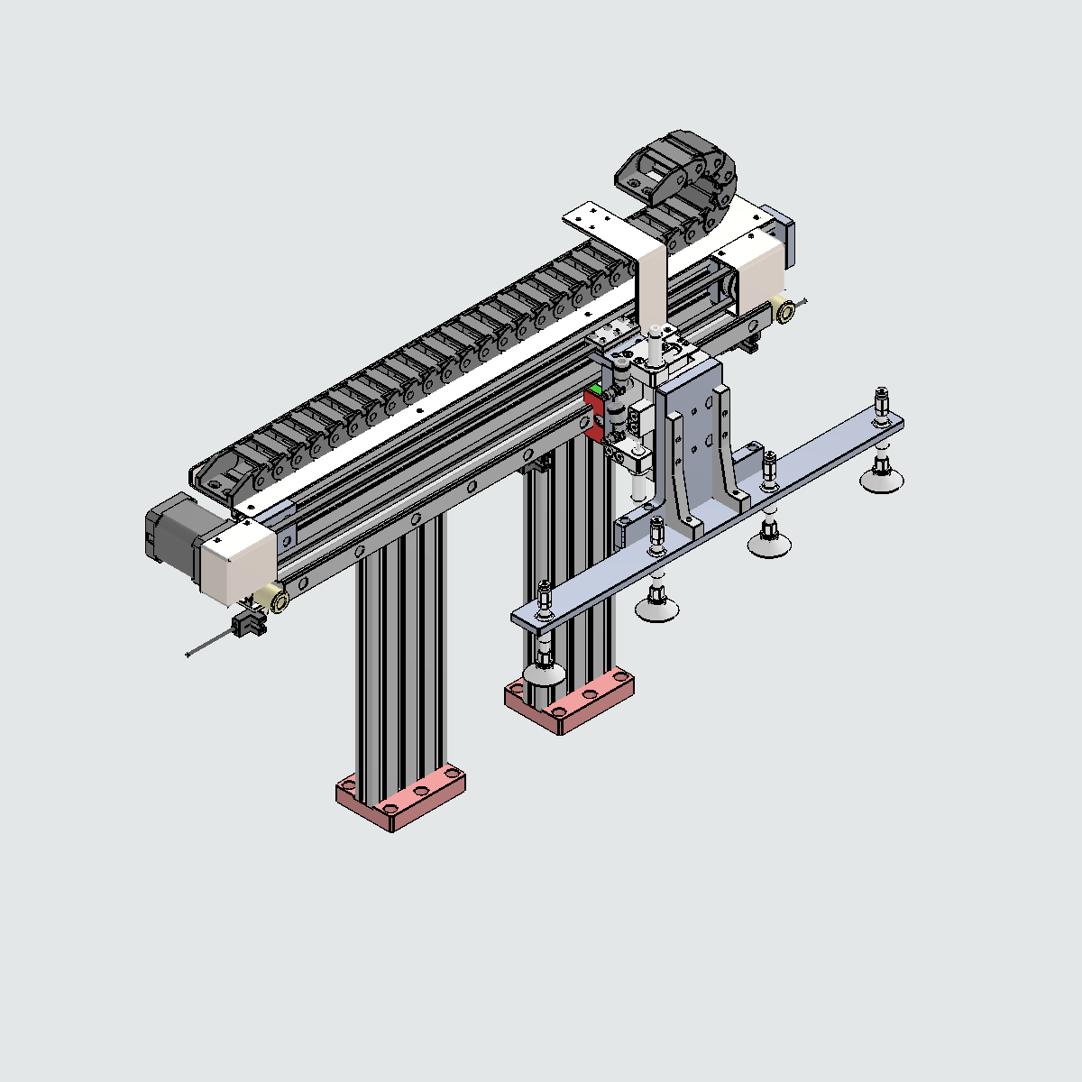 长距离取料模组