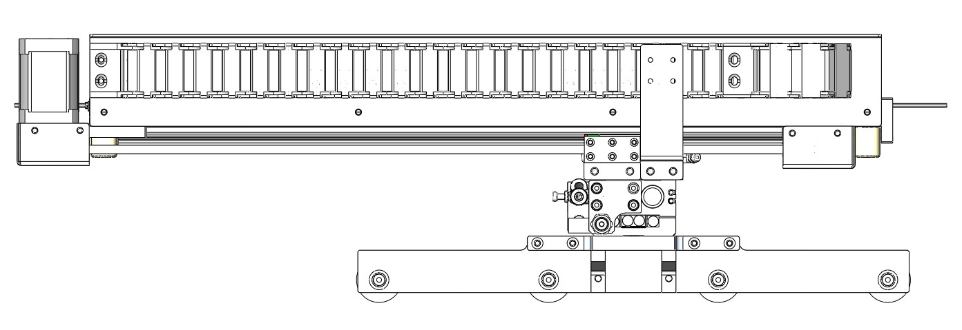 长距离取料模组
