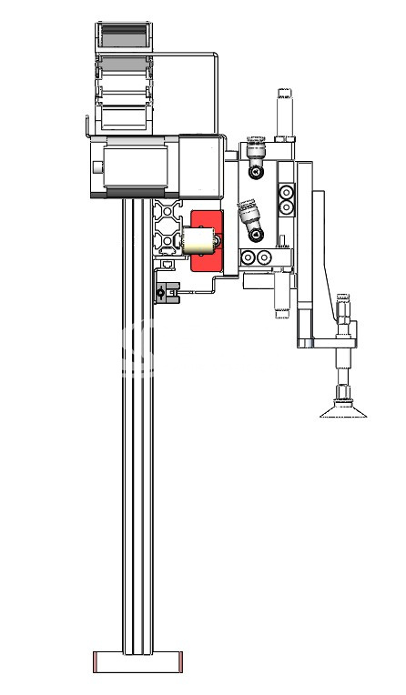 长距离取料模组