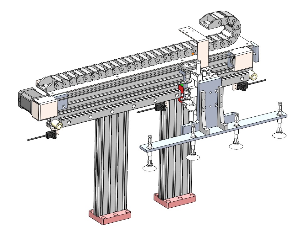 长距离取料模组