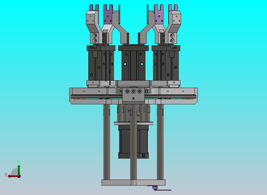 旋转变距夹爪组件