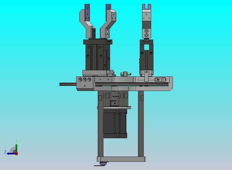 旋转变距夹爪组件