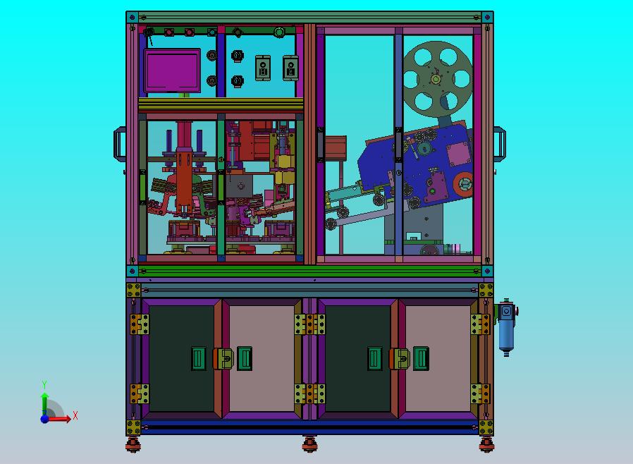 手机后盖贴膜设备