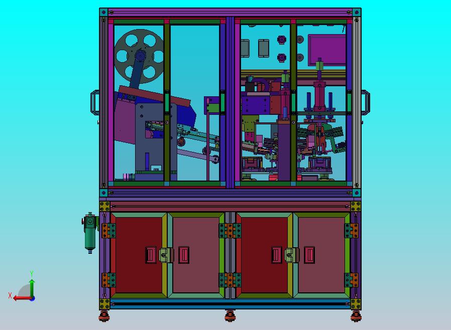 手机后盖贴膜设备
