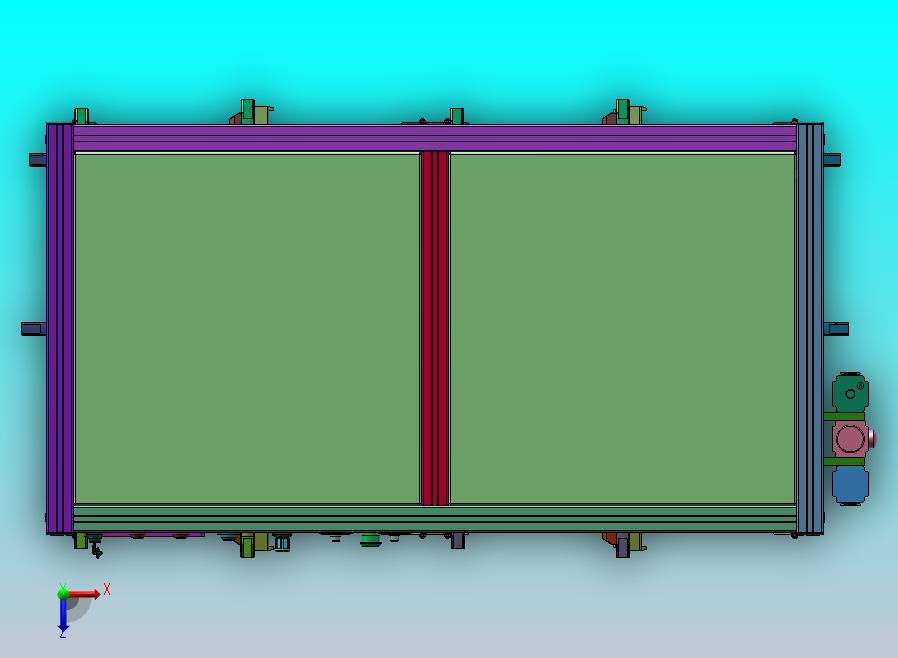 手机后盖贴膜设备
