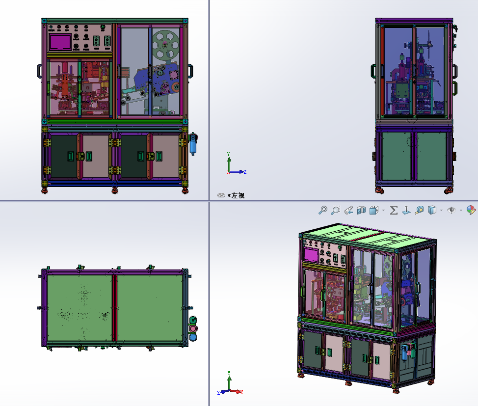 手机后盖贴膜设备