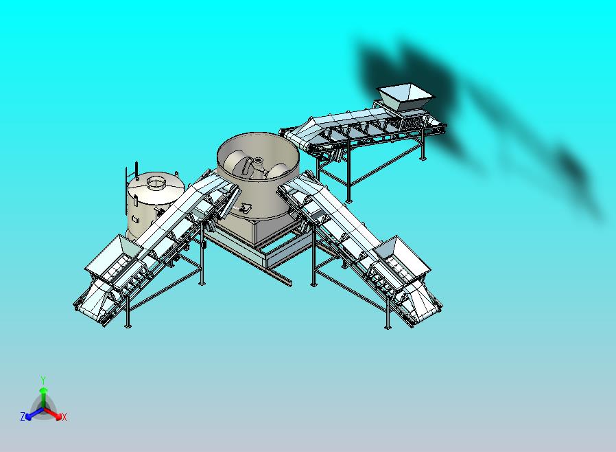 有机肥料搅拌混合系统
