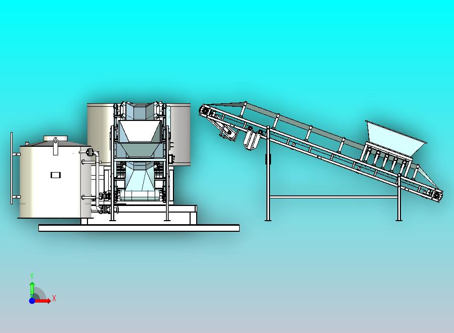 有机肥料搅拌混合系统