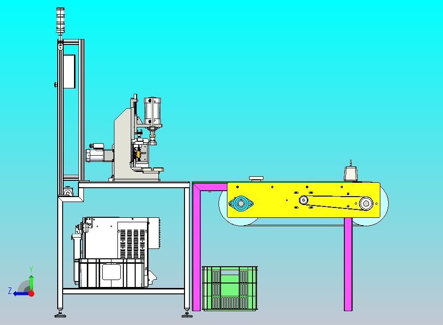 电子元件装配与分拣系统