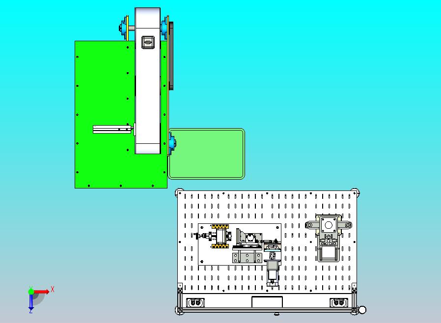电子元件装配与分拣系统