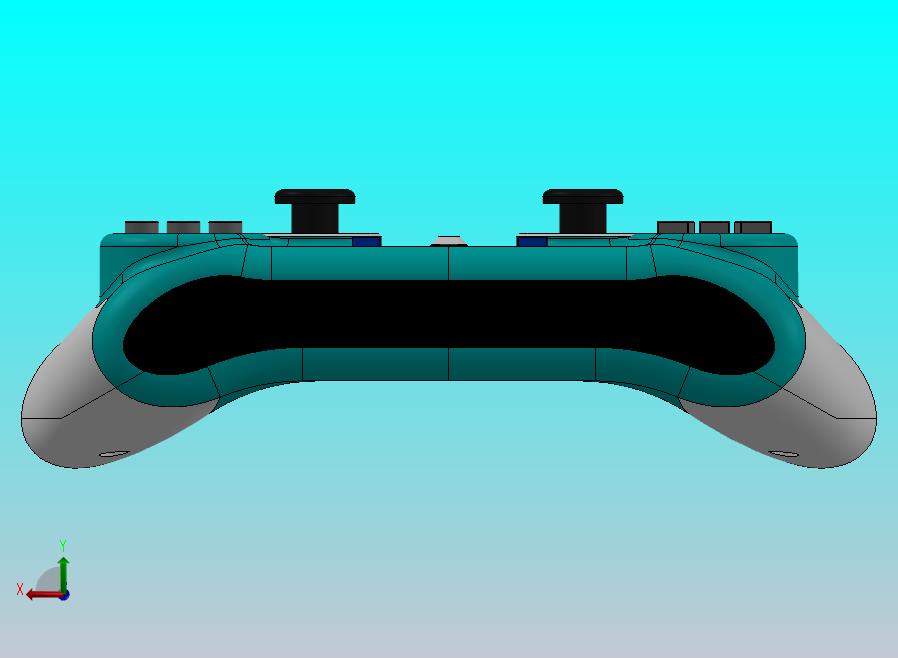 游戏手柄(曲面建模练习)