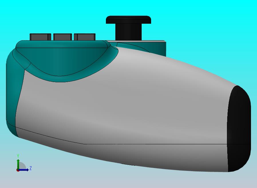 游戏手柄(曲面建模练习)