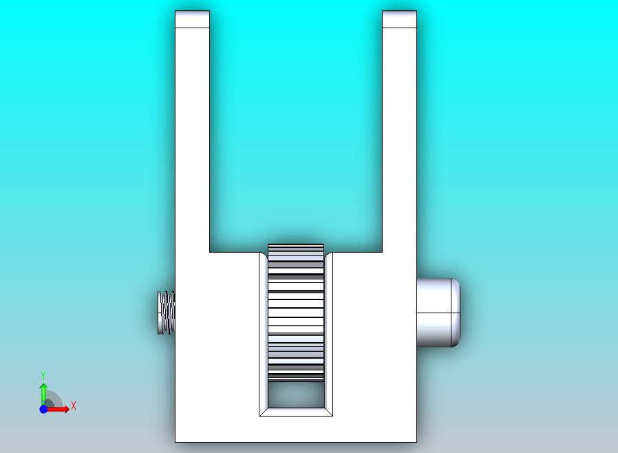 GT2 皮带支撑带内