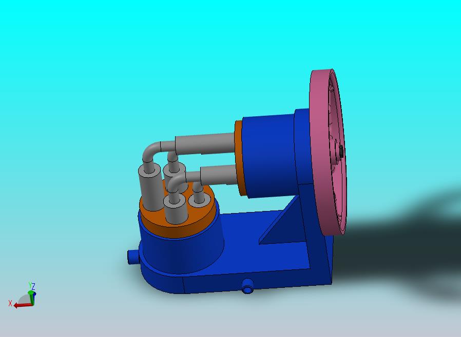 阿尔法斯特林发动机总成