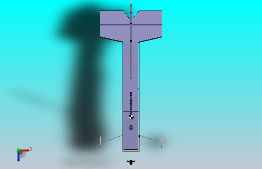 旋翼机航空模型3D数模图