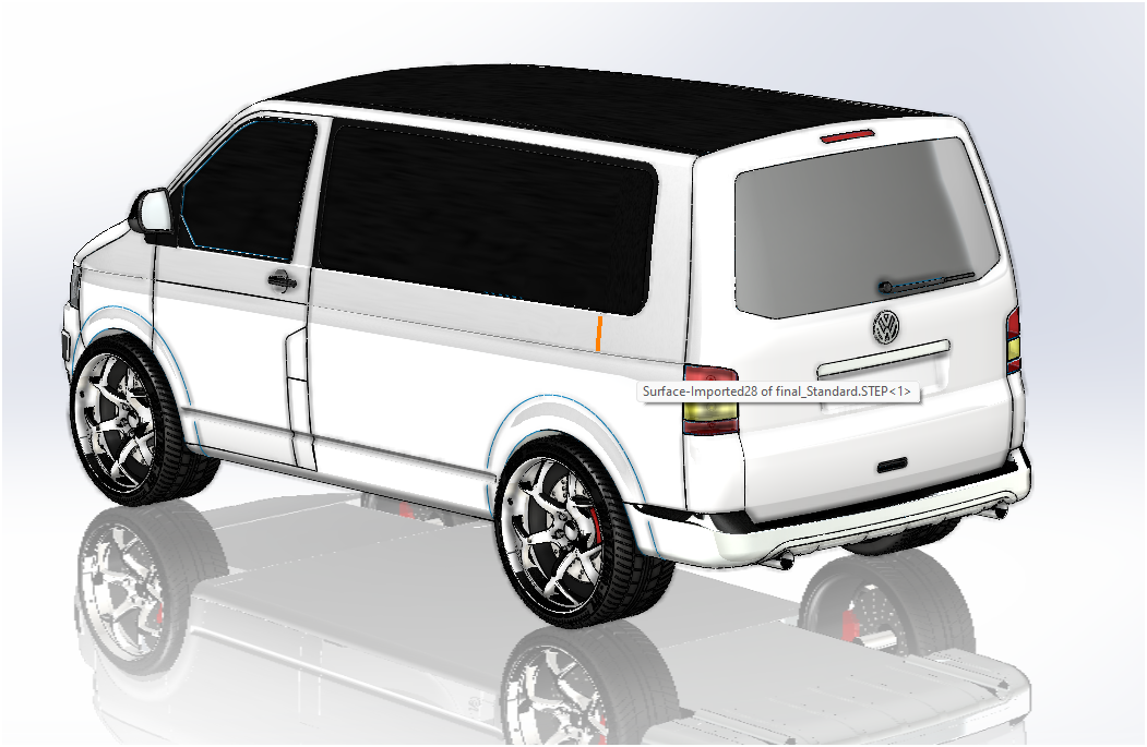 大众T5经典厢式汽车商旅车外形