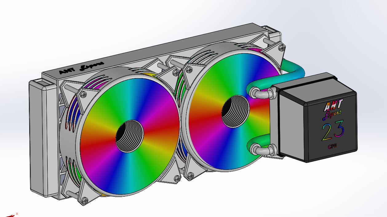 ANT 液体 CPU 冷却器
