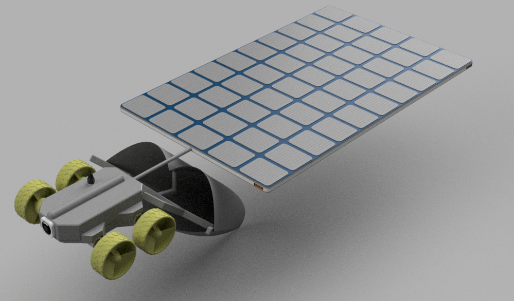 概念两栖机器人