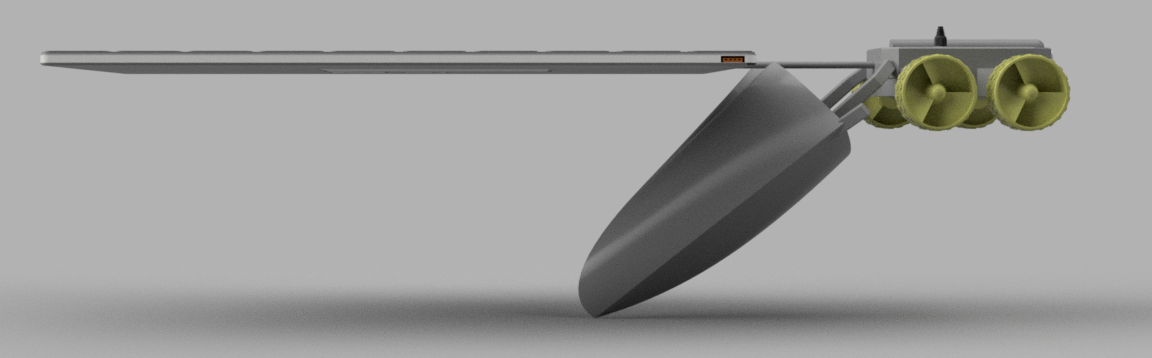 概念两栖机器人