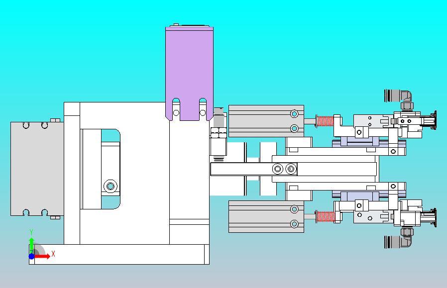 旋转夹吸一体机构