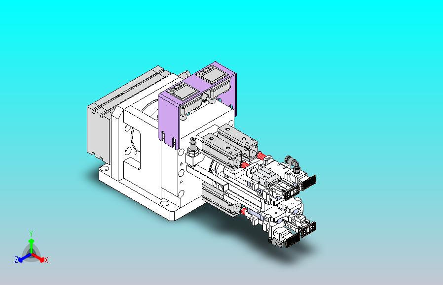 旋转夹吸一体机构