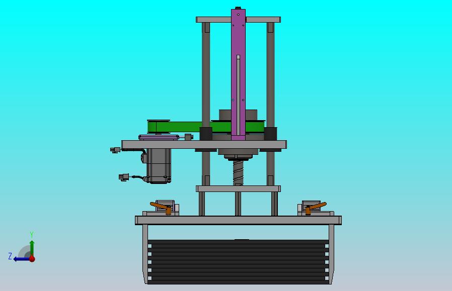 基于滚珠丝杠的升降取料机构