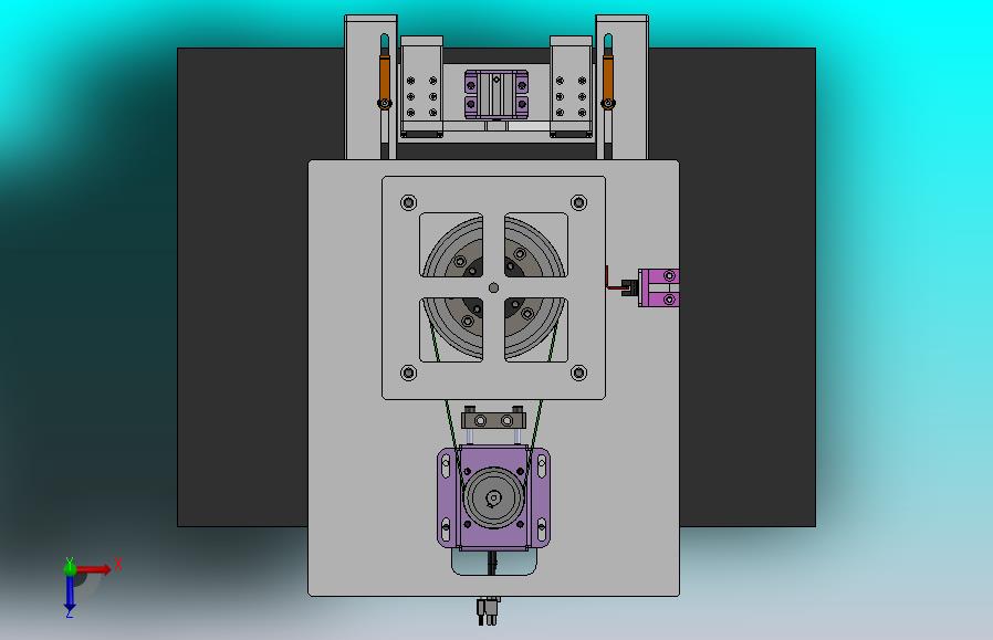 基于滚珠丝杠的升降取料机构