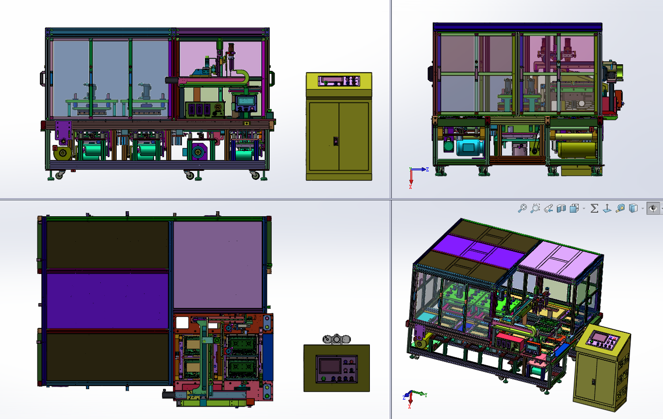 平板电脑后盖装配设备