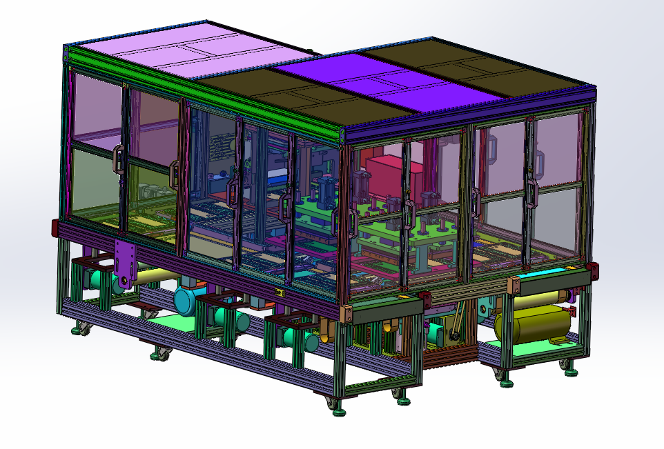 平板电脑后盖装配设备