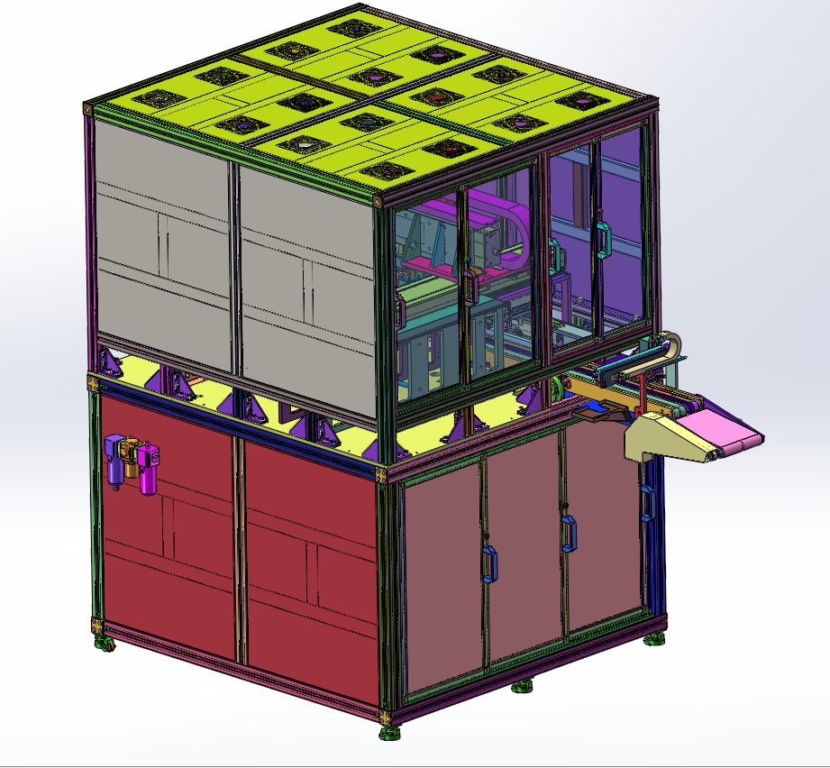 手机触摸屏组装设备