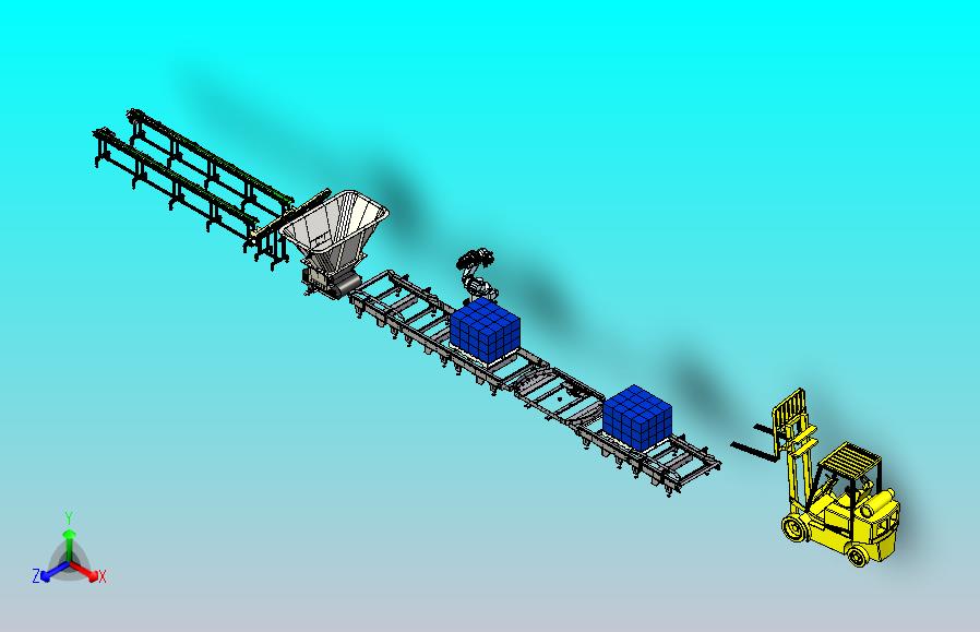 物流自动化分拣与搬运系统