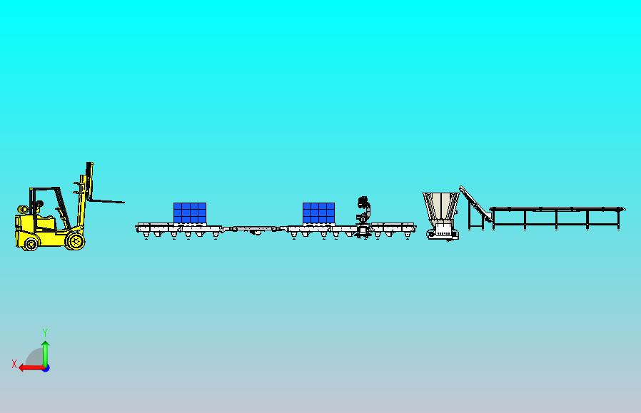 物流自动化分拣与搬运系统