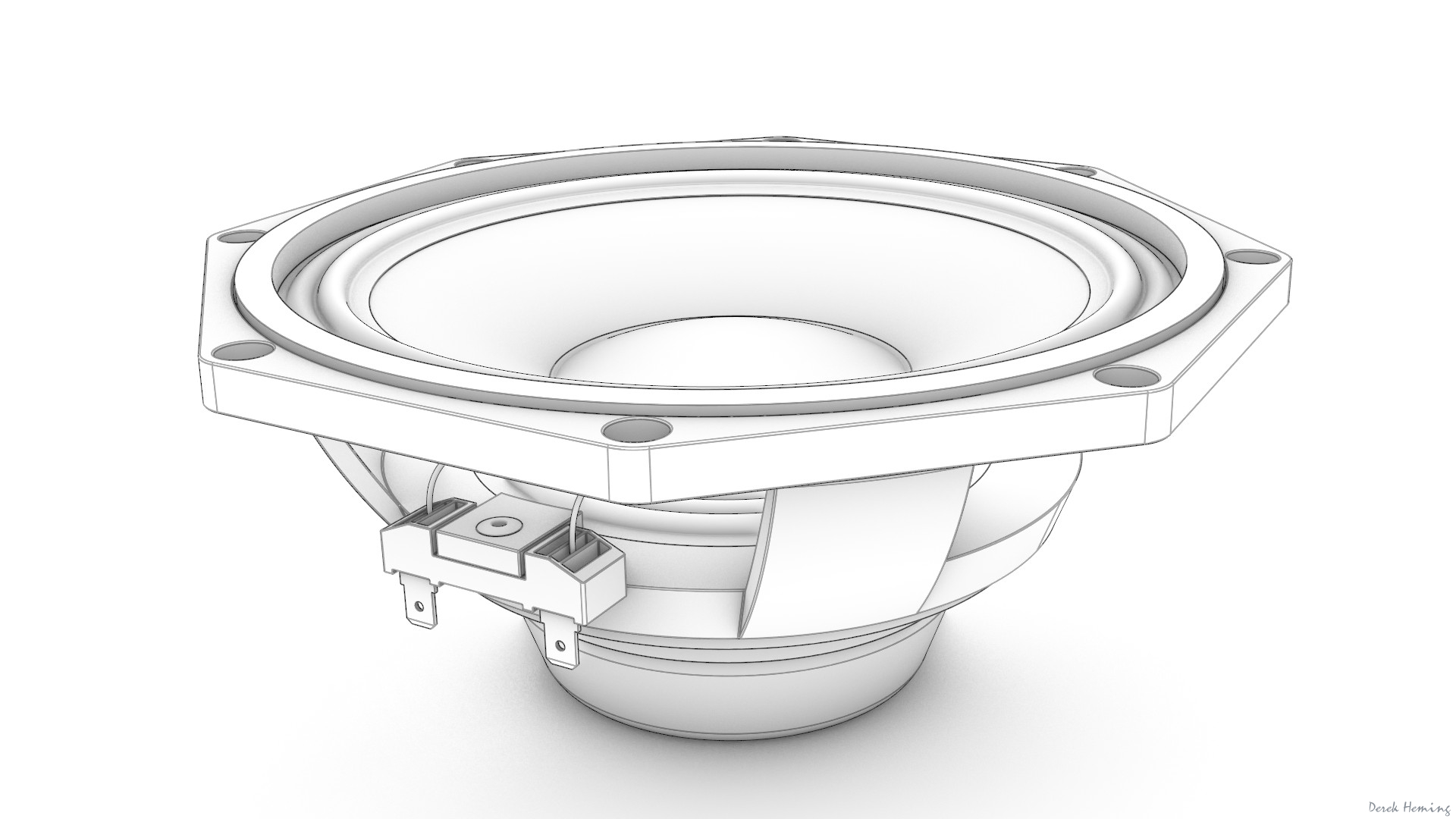 B&C 8MDN51 低音扬声器