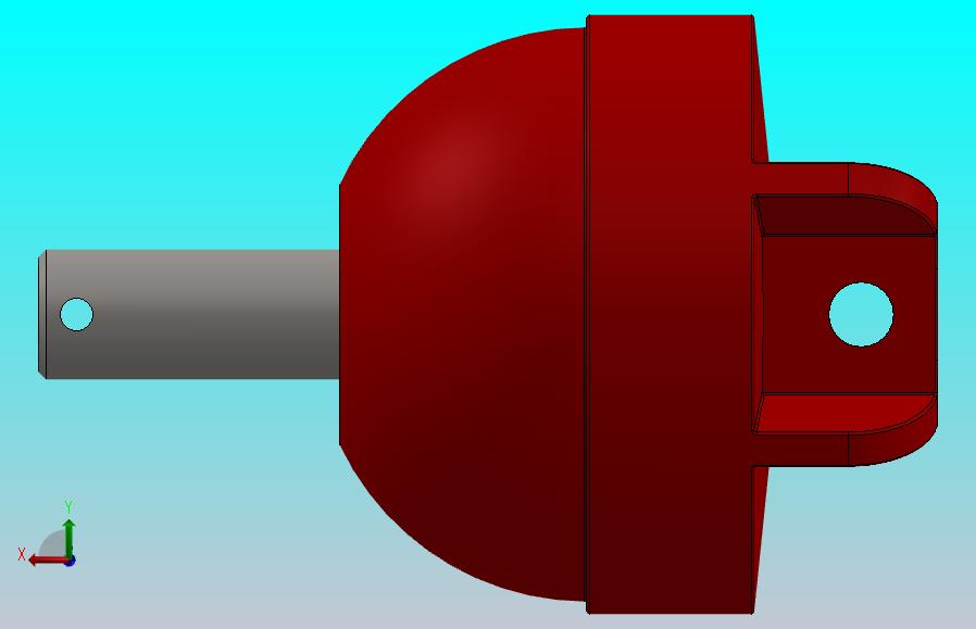 50 HP 后孔挖掘机齿轮