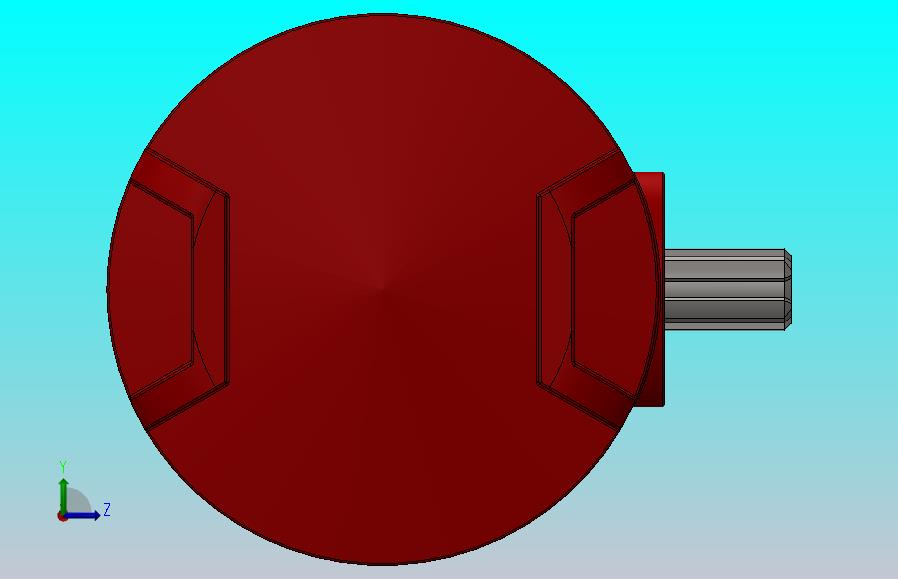 50 HP 后孔挖掘机齿轮