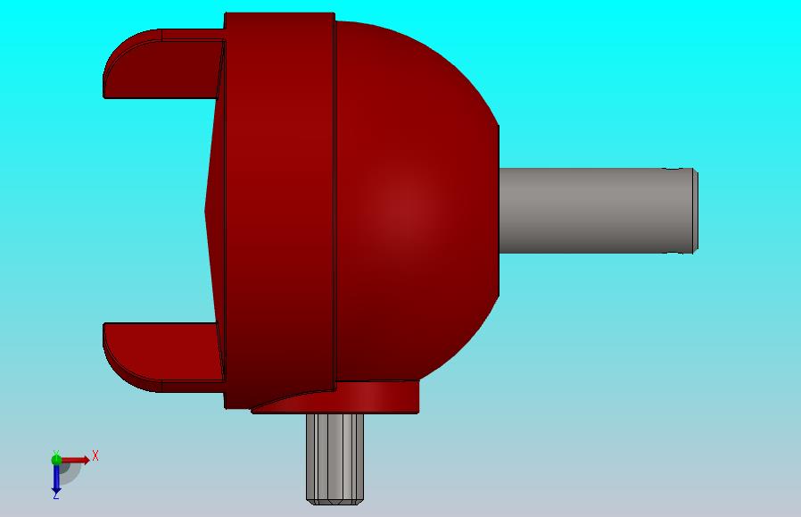 50 HP 后孔挖掘机齿轮