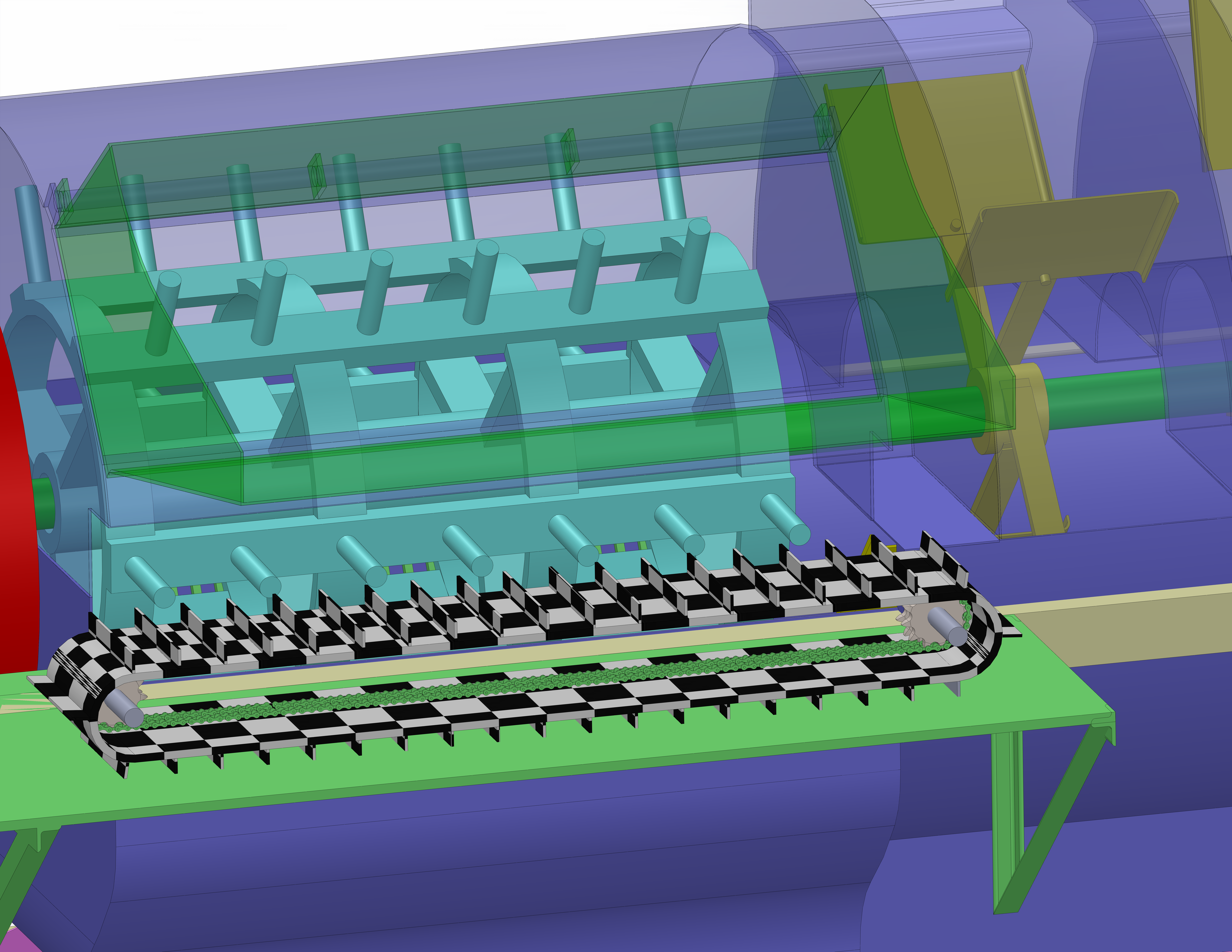 多作物脱粒机 农业