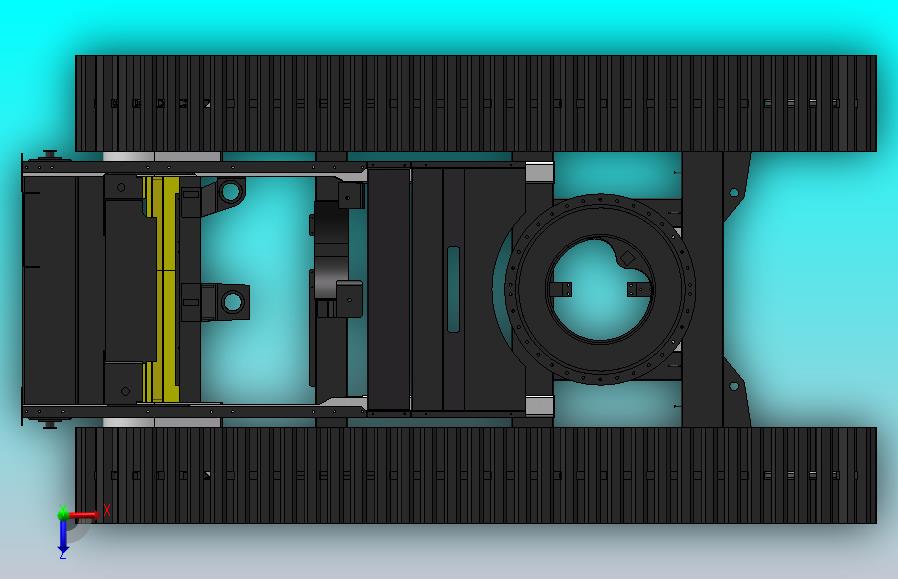 C50R-5BTV-01履带车底盘总装