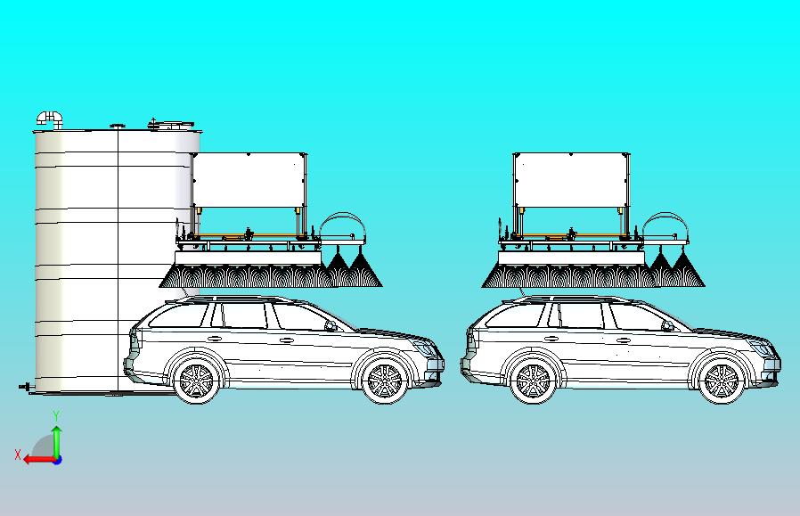 汽车自动化清洗生产线