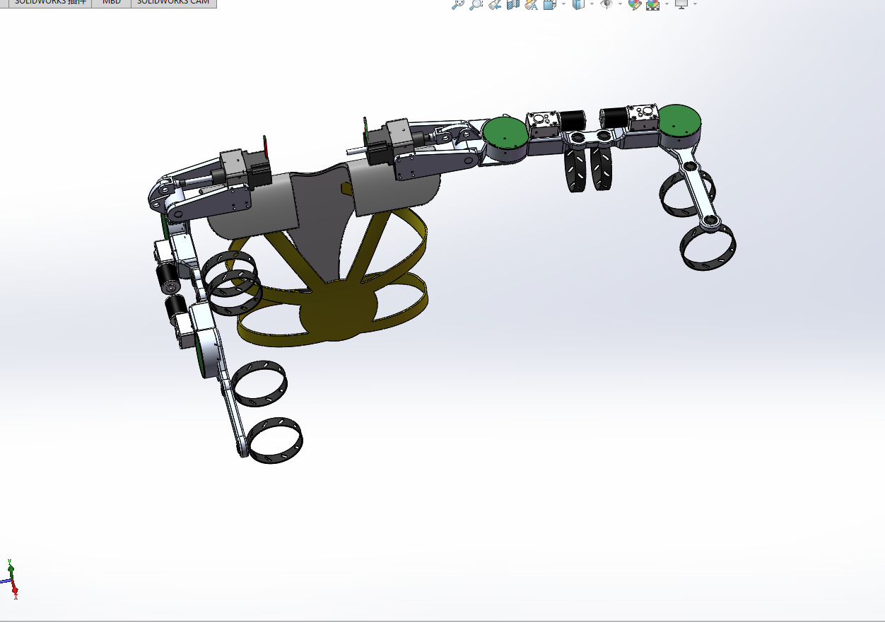 可穿戴上肢外骨骼机械臂