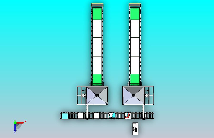 矿山原料输送与分装系统