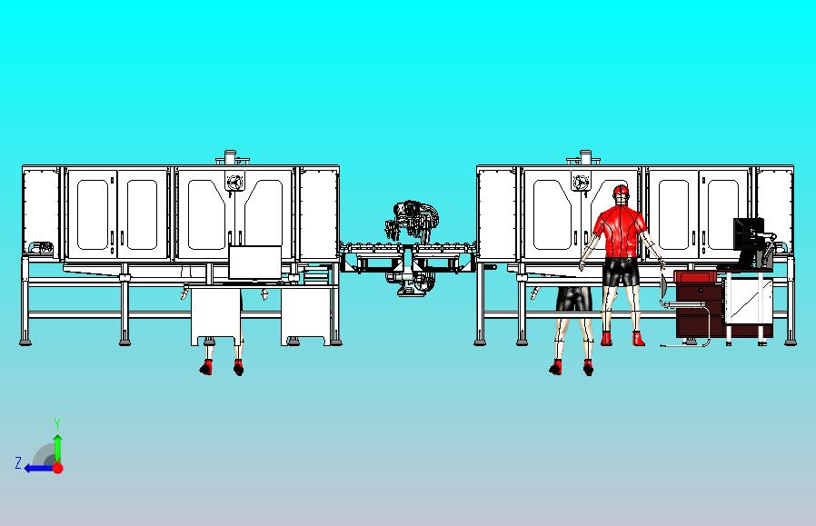电子产品自动化检测生产线
