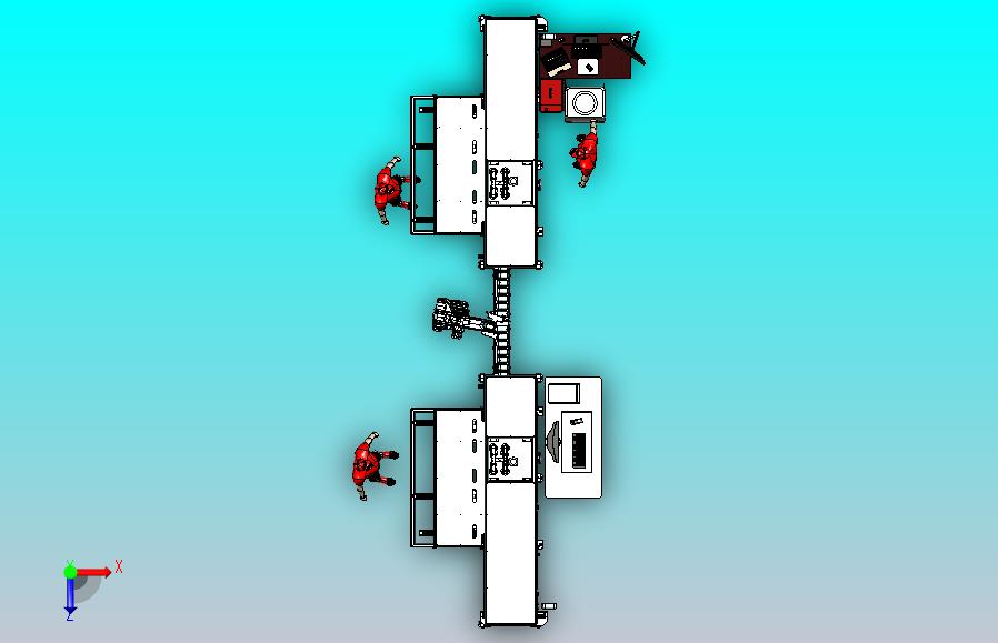 电子产品自动化检测生产线