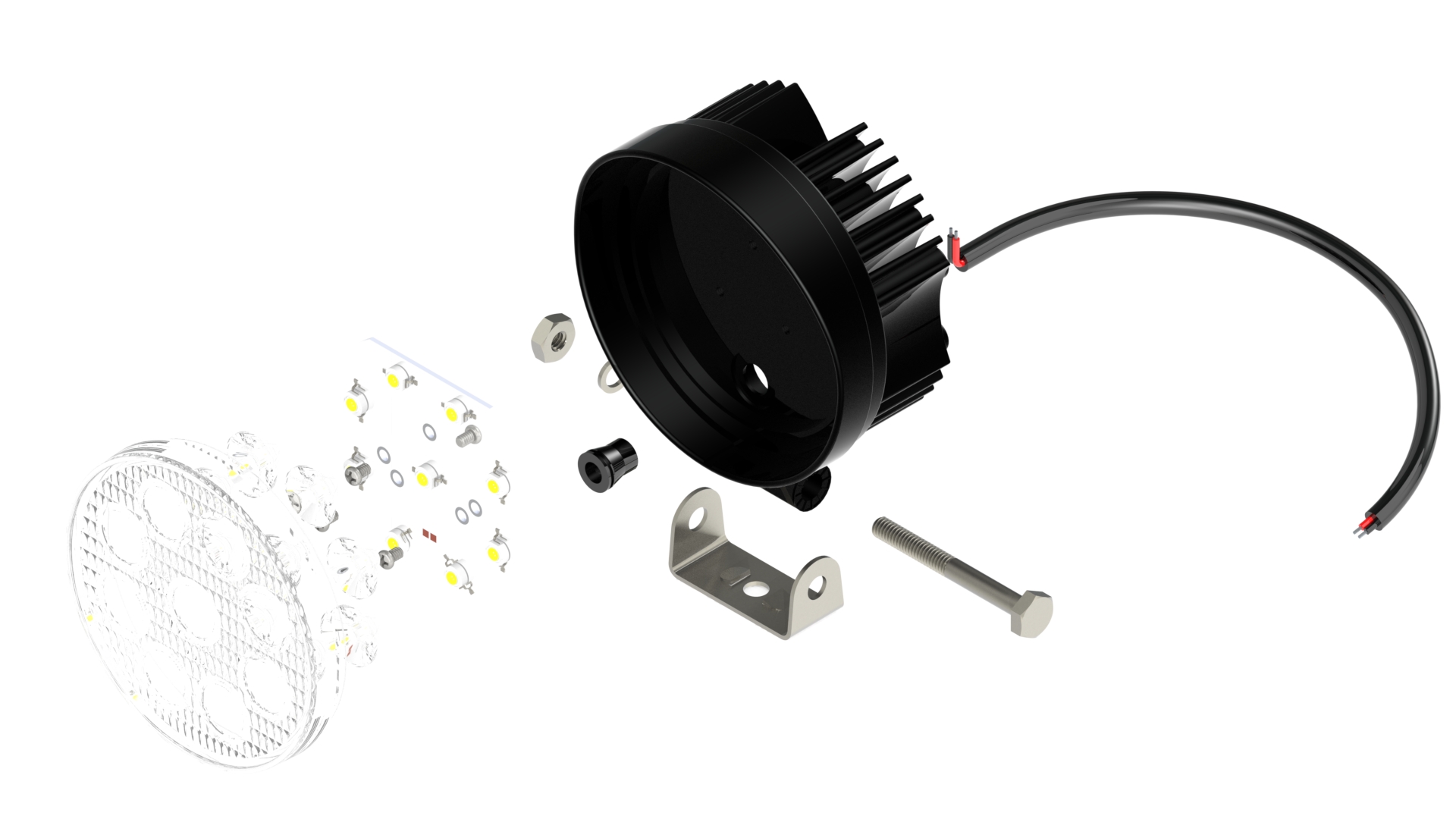 LED工作灯30度射灯