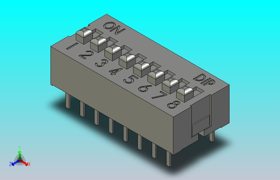拨码开关（8路）